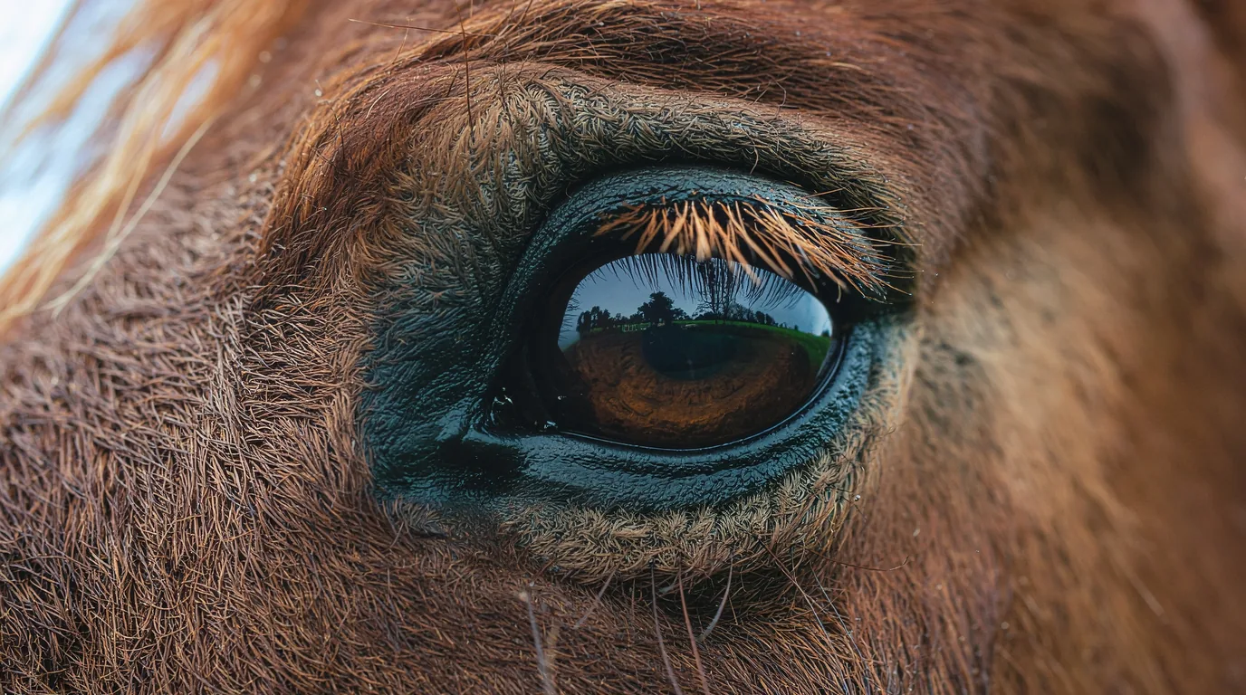 Un regard de cheval au Les Écuries de Loubès, Loubès-Bernac